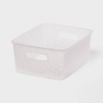 Y-Weave Small Decorative Storage Basket - Brightroom™ 8 Y-Weave Small Decorative Storage Basket - Brightroom™ - Image 8