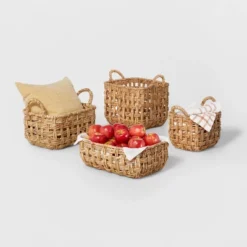 Rectangular Twisted Open Checkered Weave Basket - Brightroom™ 7 Rectangular Twisted Open Checkered Weave Basket - Brightroom™ -Brightroom GUEST 201761e9 c2f6 4214 a69a 5b0470d995d6