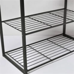 3 Tier Shoe Rack Black Metal With Natural Wood - Brightroom™ 12 3 Tier Shoe Rack Black Metal With Natural Wood - Brightroom™ -Brightroom GUEST 240132f8 8257 4467 82bd 34848919c42b