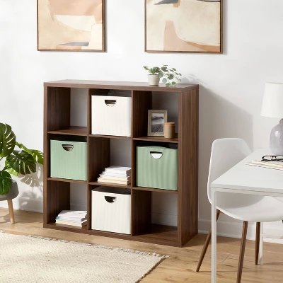 13" 9 Cube Walnut - Brightroom™ 1 13" 9 Cube Walnut - Brightroom™