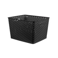 Large Y-Weave Decorative Storage Basket - Brightroom™ 15 Large Y-Weave Decorative Storage Basket - Brightroom™ -Brightroom GUEST 2ce88f77 c96d 4ae7 9e76 ca2db43d2837