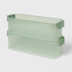 Click In Place 4.5qt Slim Plastic Storage Bin For Home And Office Organization - Brightroom™ 5 Click In Place 4.5qt Slim Plastic Storage Bin For Home And Office Organization - Brightroom™ -Brightroom GUEST 36213e24 6835 479b 88a4 5a7f17ad7626