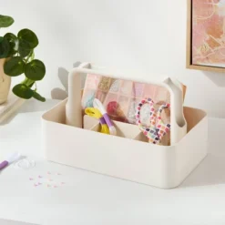 Storage Caddy Color Ivory - Brightroomâ„¢