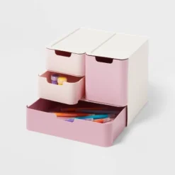 Modular Storage Drawer Set Pink - Brightroom™ -Brightroom GUEST 426cf388 a3c0 4555 b9b4 7518b4037bbd