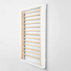 Wall Mounted Drying Rack White - Brightroom™: Folding Pull-Out Steel, 36.42" Height, 10lb Capacity, Adult Assembly Required -Brightroom GUEST 4a3d38e4 44a6 4f0e af6b d81efc1912d7