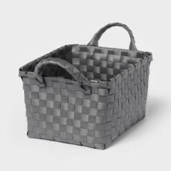 Woven Plastic Basket Small - Brightroom™ 7 Woven Plastic Basket Small - Brightroom™ -Brightroom GUEST 4b812fc8 8c68 4383 9d13 2275d7e7c362