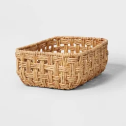 Rectangular Twisted Open Checkered Weave Basket - Brightroom™ 8 Rectangular Twisted Open Checkered Weave Basket - Brightroom™ -Brightroom GUEST 514258d4 7e89 434a bb0b bbdf991578bf