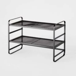 2 Tier Shoe Rack Metal Mesh - Brightroom™ 6 2 Tier Shoe Rack Metal Mesh - Brightroom™ -Brightroom GUEST 526c6366 f577 4843 a484 8fd156aad026