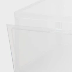 Stackable Large Bin Front Opening Clear - Brightroom™: Transparent Utility Storage, 19 Volume, Stackable 5 Stackable Large Bin Front Opening Clear - Brightroom™: Transparent Utility Storage, 19 Volume, Stackable -Brightroom GUEST 64719b36 858c 4ce9 a00c 6846175d22de