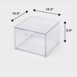 All Purpose Single Drawer Storage Clear - Brightroom™ 7 All Purpose Single Drawer Storage Clear - Brightroom™ -Brightroom GUEST 82f7b8b7 ac2c 452b 9e39 11a2e67c57d2