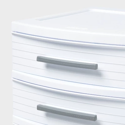 4 Drawer Medium Tower White - Brightroom 2 4 Drawer Medium Tower White - Brightroom - Image 2