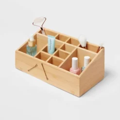 10" X 5" X 4" 12 Compartment Bamboo Countertop Organizer - Brightroom™ 5 10" X 5" X 4" 12 Compartment Bamboo Countertop Organizer - Brightroom™ -Brightroom GUEST 8c744fa1 c40c 4a18 88b5 85111e9829ce