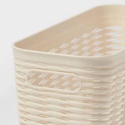 3pk Wave Half Medium Decorative Baskets Cream - Brightroom™ 4 3pk Wave Half Medium Decorative Baskets Cream - Brightroom™ -Brightroom GUEST 93762a1c b7cc 4ffb b054 0b70aef8a6fa