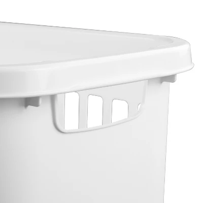 1.8bu Open Hamper White - Brightroom™ 3 1.8bu Open Hamper White - Brightroom™ - Image 3