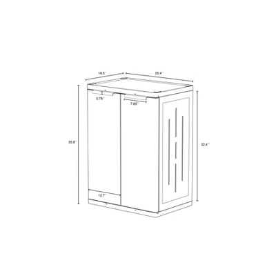 Plastic Storage Cabinet - Brightroom™ 3 Plastic Storage Cabinet - Brightroom™ - Image 3