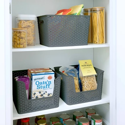 Large Y-Weave Decorative Storage Basket - Brightroom™ 5 Large Y-Weave Decorative Storage Basket - Brightroom™ - Image 5