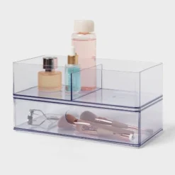 Clear Divided Bin With Drawer - Brightroom™ -Brightroom GUEST b5bf7565 dcd9 4c10 9005 c5f29f4cbc8b
