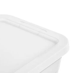 6qt Clear Storage Box White - Brightroom™ -Brightroom GUEST c6b89244 df66 4cf6 ad9e d30369440322