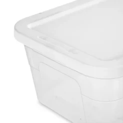 6qt Clear Storage Box White - Brightroom™ -Brightroom GUEST c7f58b2f 3ffb 4c0b b827 0300ba7f8cdc