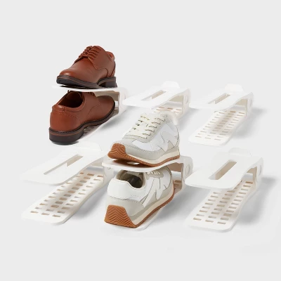 Shoe Space-Saving Slot Organizers 6pk - Brightroom™ 2 Shoe Space-Saving Slot Organizers 6pk - Brightroom™ - Image 2