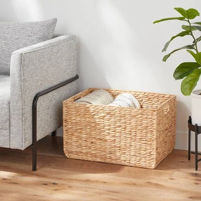 XL Woven Water Hyacinth Basket - Brightroom™ 1 XL Woven Water Hyacinth Basket - Brightroom™