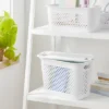 Narrow Decorative Plastic Lid White - Brightroom™: Storage Bin Lid For 13" Cube System, Universal Placement