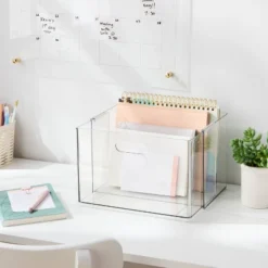All Purpose Clear Expandable Bin Large - Brightroomâ„¢