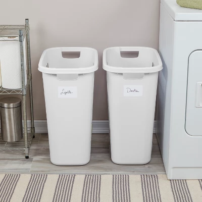 1.8bu Open Hamper White - Brightroom™ 2 1.8bu Open Hamper White - Brightroom™ - Image 2